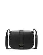kate spade new york Nouveau Textured Leather Medium Saddle Bag