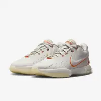 在飛比找iOPEN Mall優惠-【大力好物】Nike LeBron XXI EP 米白橘 男