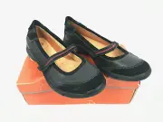 Clarks Unstructured UnEarth Air Circulating System Black Leather Shoes 11M 85115