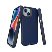 iPhone 15 Plus Rugged Shockproof Case Cover - Best Quality, Flexible & Strong, Lightweight, Heavy-Duty Protection, Durable - Navy