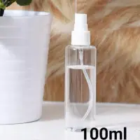 在飛比找momo購物網優惠-【10瓶一組】100ML透明噴霧瓶 噴頭與瓶身需自行組裝(分