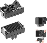 Magnetic Quick Release Mount Compatible with DJI Osmo Action 5 Pro/Action 4/Action 3, 2 Prong Mount and 1/4 Thread Mount Aluminium Alloy Quick Release Base