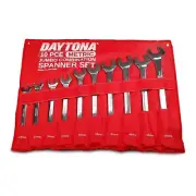 Daytona DS10PM 10pce 24mm - 50mm Metric Jumbo Combination Spanner Set