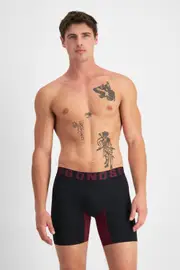 [Bonds] Bonds Men's Chafe Off Trunk in Chilli Chocolate Size: Large, Moisture-Wicking L Chilli Chocolate