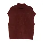 [Bellerose] Bellerose Roll-neck Sleeveless Knitted Top S RED