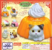 Anicolla Neco Neko Cafe 8 Cat Tofu Mochi Baumkuchen Pudding Bavarian 5 Pcs Set