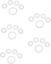 Cabilock Sets Replacement Air Pump Gasket Set Seal Washers for Valve Connection Rubber Gaskets for Pool Pressure Compressor Pcs