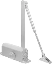 FELTECHELECTR Heavy Duty Hydraulic Door Closer Aluminum Alloy Spring Closer for Quiet Home Commercial Use Easy Installation Design
