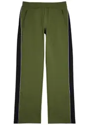 Moncler Genius 1 Moncler JW Anderson Stretch-jersey Sweatpants - Green - L L