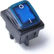 BESPORTBLE Led Lights for Car Waterproof Boat Rocker Switch 4 Pin 12v Dc On-Off Latching
