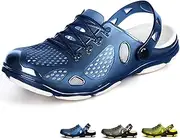 [beister] Mens Garden Clogs Mules, Anti-Slip Water Shoes Breathable Sandals Slippers Outdoor, Beach, Shower