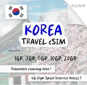 NeuSIM Korea eSIM 1-20GB Data | Same Day DELIVERY! (20GB for 30 Days)