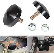 9.9102G Low Profile Bump Stop Universal Low Profile Bump Stop for cars, trucks and SUVs, Black - 2PCS