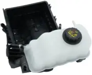 Coolant Overflow Reservoir Tank with Cap Compatible with Lincoln Navigator, Ford