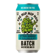 Batch The Hip Hip Hop: Citrus Banger Hop Infused Sparkling Water 375ml Can