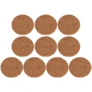 10 Pcs Bird Nesting Material Brown Pigeon Breeding Pads for Chicken