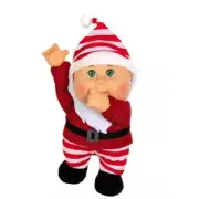 Cabbage Patch Kids Sparkle Cuties Holiday Helpers 9" Doll Chris Santa NWT