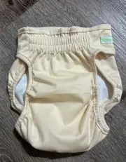 Wegreeco Dog Puppy Diaper Size L LARGE Washable Reusable Cream New