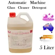 Automatic Machine Glass Cleaner Liquid Detergent Commercial Concentrated 5 Liter