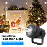 LED Holiday Laser Projector Festival Snowflake Outdoor Christmas Decor Light