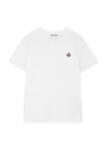 Moncler Kids Logo Cotton T-shirt (8-14 Years) - White - 12A (12 Years) 12A (12 years)