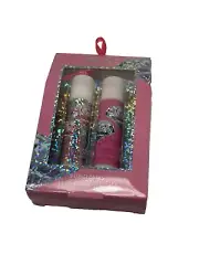 PINK gift set 2 chapsticks VANILLA & STRAWBERRY
