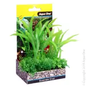Aqua One Ecoscape Small Crinum Green 10cm (28374)