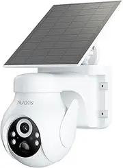 [blurams] Wireless Camera Security Outdoor, 360° PTZ Wireless Cameras for Home Security Outside with Human Auto Tracking, 2K Color Night Vision