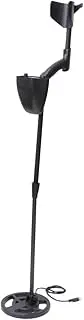 TOYANDONA 1PC Metal Detector with Bar Portable Underground Gold Detector for Home and Outdoor Use Without Battery Black