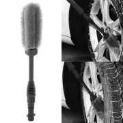 Car Wheel Brush Car Detailing Brush Car Rim Scrubber Cleaner Duster Handle