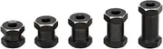 Modification Accessories Brass Black Coating Wheel Widening Adapter for Axial SCX10 90046(15mm)