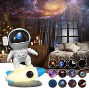 Star Projector Night Light - HD 12 in 1 Kids Galaxy Projector with 2 Timers, 360 Light for Christmas, Birthdays