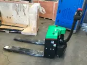 Electric Pallet Jack Powered Pallet Truck 2000kg Lithium Battery 12mths warranty
