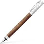 Faber-Castell Ambition Walnut Wood F Fountain Pen
