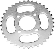 HIAORS 420 Chain 37 Tooth 48mm Rear Sprocket Cog for 50cc 90cc 110cc 125cc TaoTao tforce Roketa Coolster Buyang Kymco Kazuma Sunl Chinese ATV Dirt Pit Bike Quad 4 Wheel Go Cart Trike Motorcycle Silver