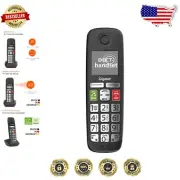 Cordless Big Button Phone with HD Audio & Eco DECT - Perfect for Simple Calling