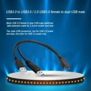 USB3.0 Extension Cable High Speed Extender Cord Adapter TypeA Male to Female