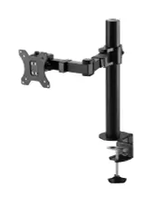 Brateck Single Monitor Steel Articulating Arm Fit Most 17-32" Screens up to 9kg