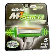 Gillette M3 Power Shaving Blades - 5 Ea