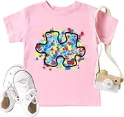 [CAZYCHILD] Toddler Autism Awareness Shirts for Boys Girls Funny Puzzle Piece Tshirt Kids Support Autism Blue Tee Mental Health Tops