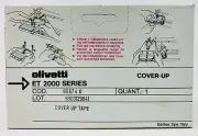 Olivetti 80674 Original Correction Tape Cover Up For Et 2000 Series
