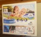 Intex 8 Ft X 24 In Easy Set Above Ground Swimming Pool W/ Filter Pump NEW
