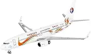 Pre-Built Model Aircraft 9CM 1/400 Scale Realistic Airplane Model China Eastern Airlines B737-800 B-1908 B-5683 Collectible Aircraft Model Miniature Airplane Model(B-1908)