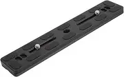 Quick Release Plate for Arca Swiss Standard for Camera Tripod Ball Head, with 1/4 Inch Screw and D Screw (200mm)