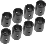 Long-Lasting Foosball Table Parts: 8pcs Iron Rod Stoppers Bumper Rings Washable Sturdy Enhance Your Game Experience