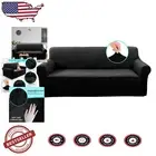 Elegant Velvet Slipcover for Three-Cushion Sofa - Stretch Fit & Machine Washable
