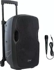 AS-10TOGO - 1000W Peak Active Bluetooth® PA Speaker, 10” Woofer, Trolley Handle