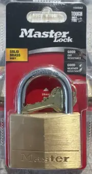Master Lock Padlock Brass Diamond 60mm 160DAU
