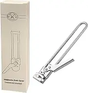 Multifunctional Stainless Steel Jar Opener Adjustable Bottle Lid Beer Gripper Manual Jar Opener for Seniors with Arthritis