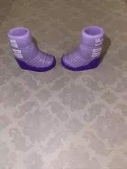 Monster High Clawdeen Wolf Skulltimate Secrets G3 Purple Moon Boots Shoes Only